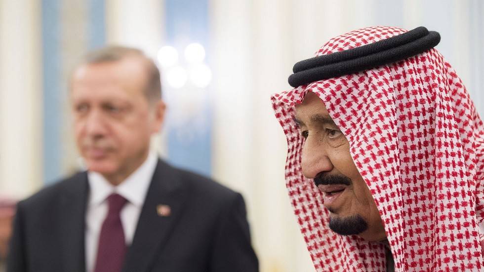 أردوغان يتصل هاتفيا بالملك سلمان