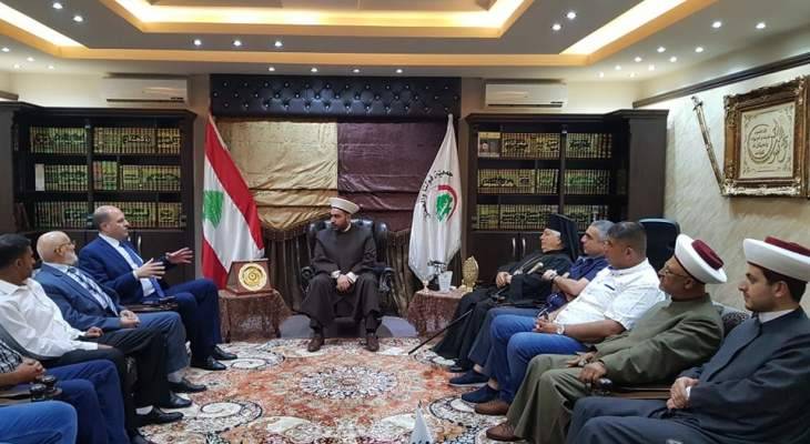 سليم عون هنأ القطان بعيد الفطر: العملية الإرهابية بطرابلس لا تمت للإسلام بصلة