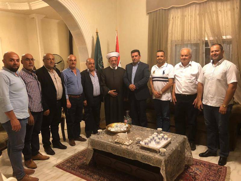 وفد من التقدمي جال في حاصبيا ومرجعيون معايدا بالفطر