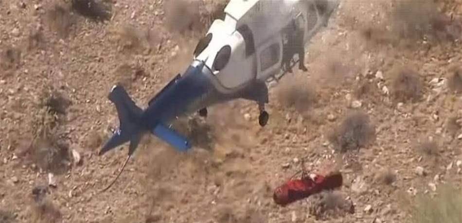 إنقاذ سيدة مسنة.. وفيديو "يسبب الدوار"