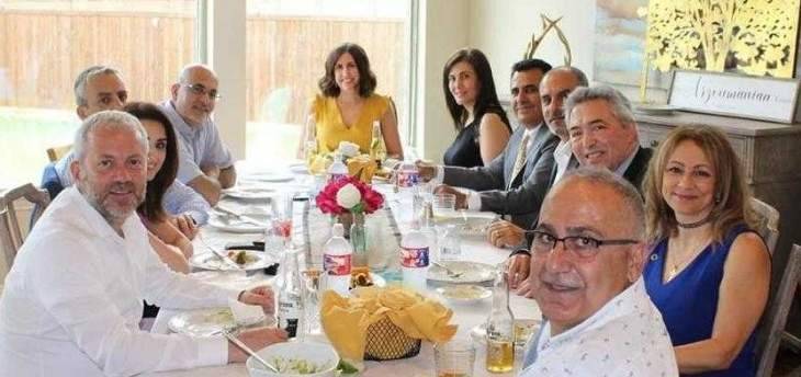 حبشي من دالاس: علينا مسؤولية تسهيل إستعادة المهاجرين هويتهم اللبنانية