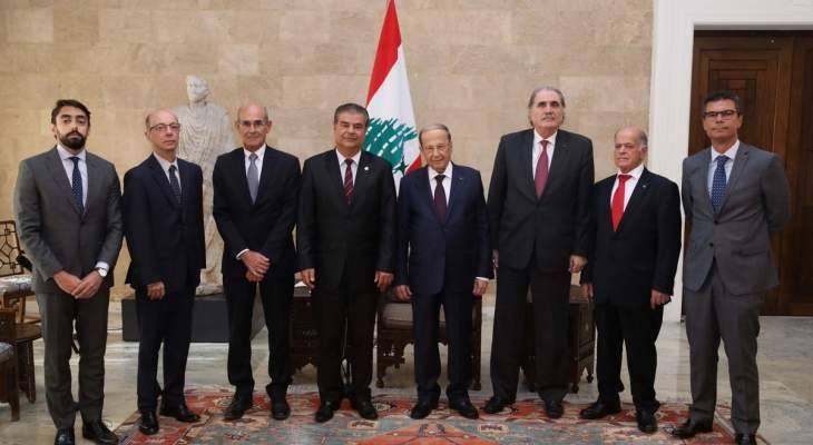 الرئيس عون استقبل عضو مجلس الشيوخ ورئيس لجنة العلاقات الخارجية في مجلس الشيوخ البرازيلي