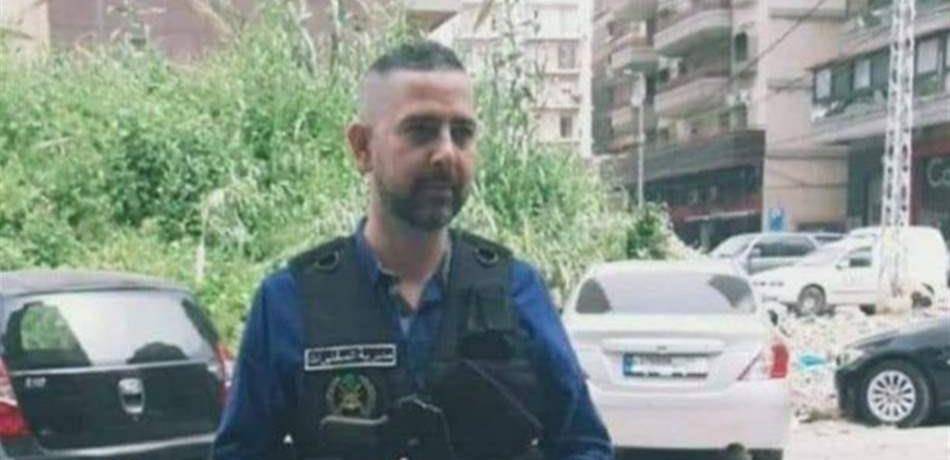 بو صعب زار أحد جرحى مخابرات الجيش في المستشفى (صورة)