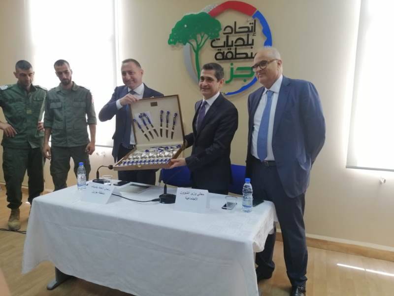 قيومجيان من مركز اتحاد بلديات جزين: لإبعاد المشاريع الإنمائية عن الخلافات السياسية