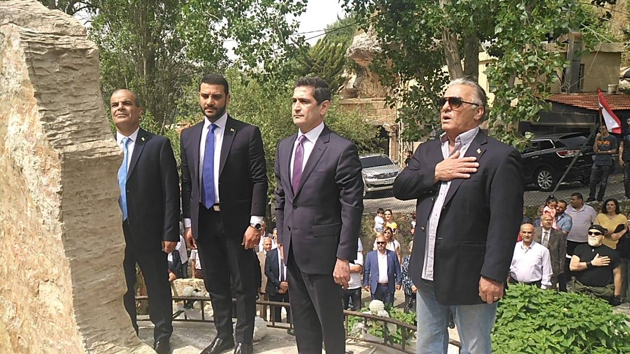قيومجيان من جزين: نحن حزب الشهداء والنضال والمقاومة