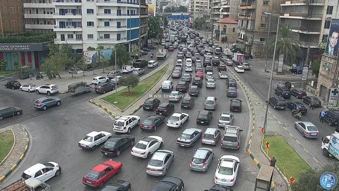حركة المرور كثيفة من الصالومي