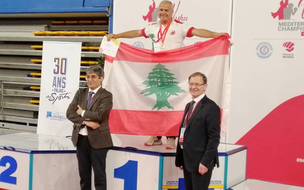 بطولة البحر الابيض المتوسط في الووشو الكونغ فو

لبنان يحصد 14 ميدالية ملونـة فـي فرنسا

تألق جورج نصير.. وجورج سعادة افضل لاعب
