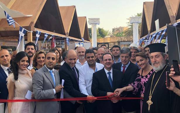 كيدانيان افتتح المهرجان اليوناني في جبيل : الموسم السياحي هذا العام سيكون واعداً
