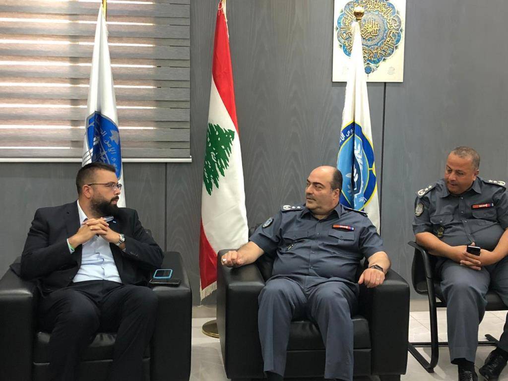 أحمد الحريري زار القوى الامنية شمالا معزيا