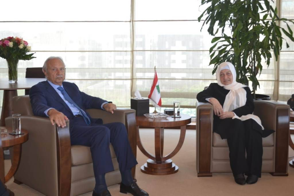 الحريري زارت الصفدي في طرابلس والجانبان أكدا حرص المدينة على المؤسسات الامنية وتماسكها وتمسكها بمفهوم الدولة