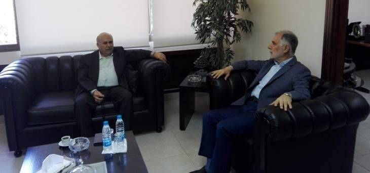 فنيش استقبل السفير الصيني ومصطفى حسين