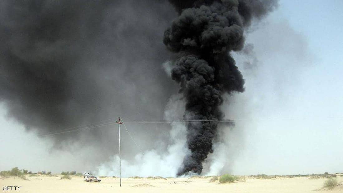 مجهولون يفجرون أنبوب نفط في شبوة اليمنية