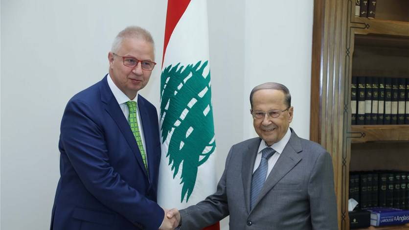 عون التقى وزير العدل الهنغاري والنائب الفرنسي Gérard Bapt
