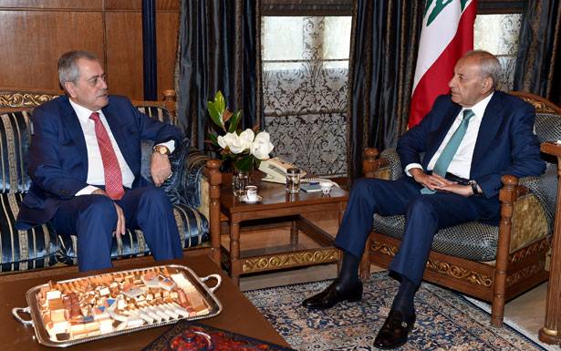بري التقى سفير سوريا