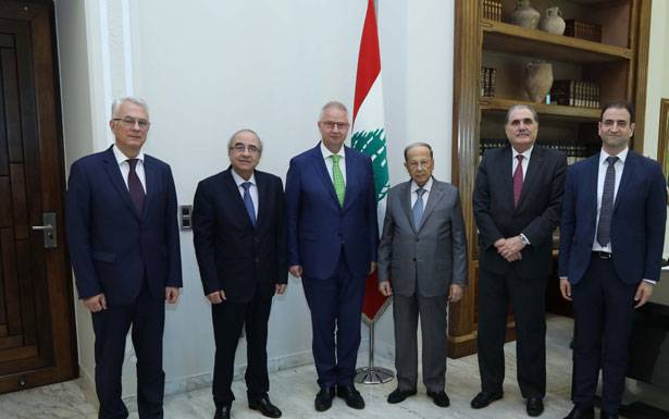 رئــيـس الجمهوريّة دعا الشركات الأميركيّة

للمشاركة في عروض تلزيم بلوكات التنقيب