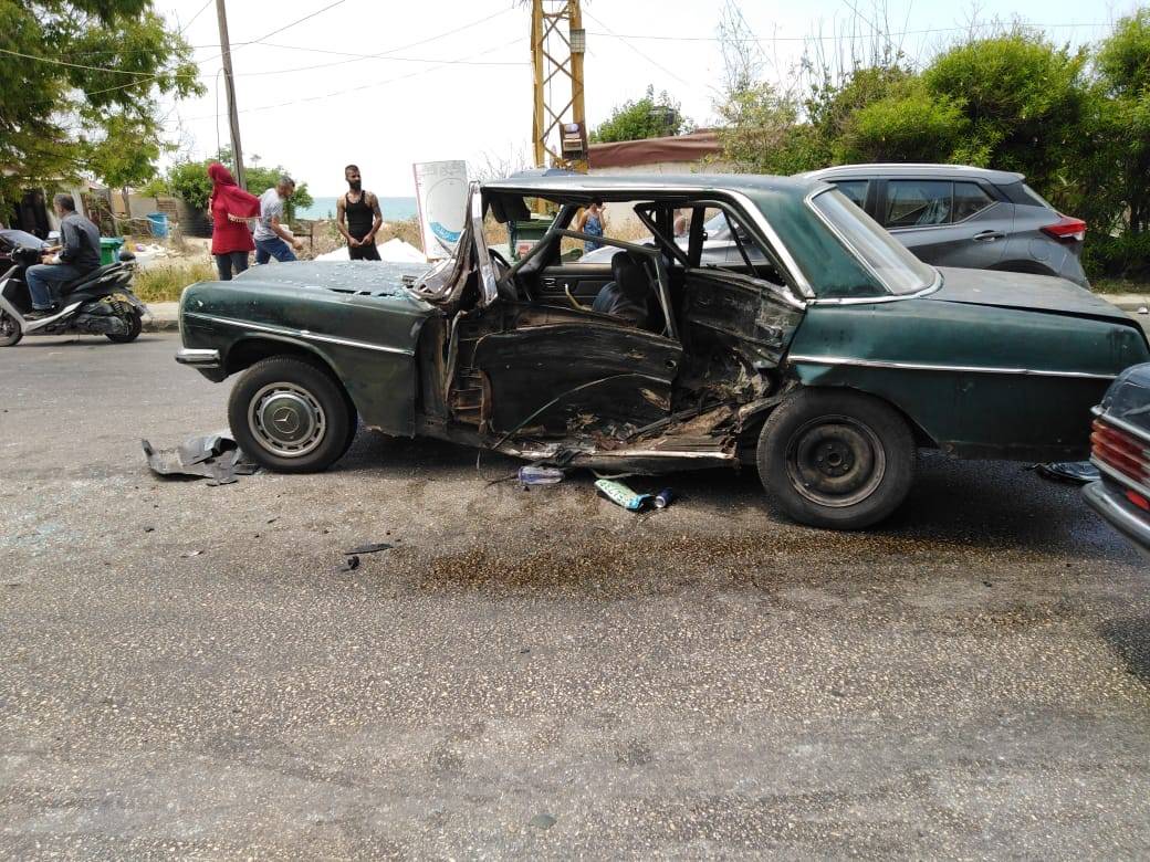 جريحان بحادث سير في جل البحر صور