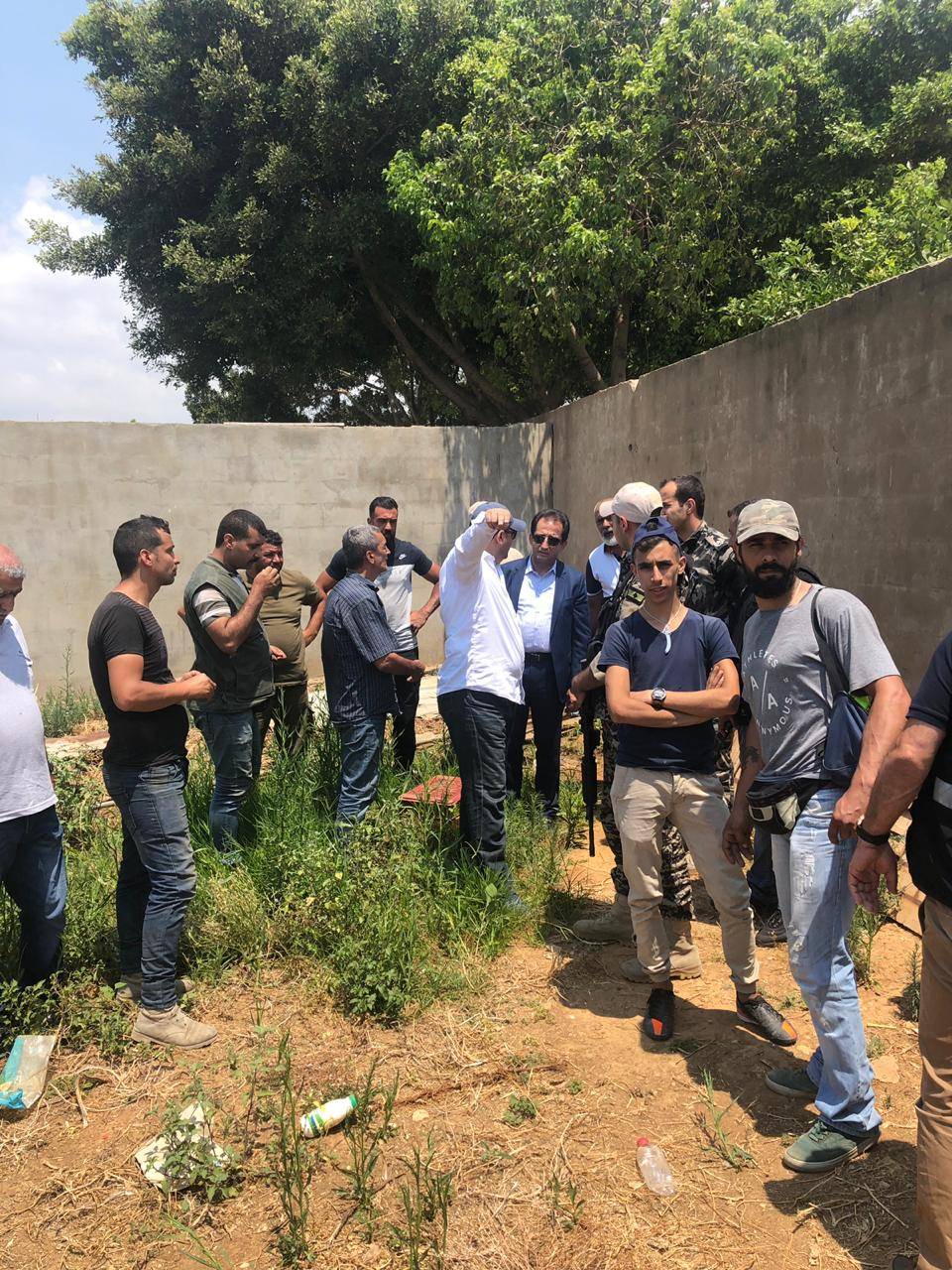 جان جبران أزال مخالفات طالت 2400 م2 مياه في الشويفات