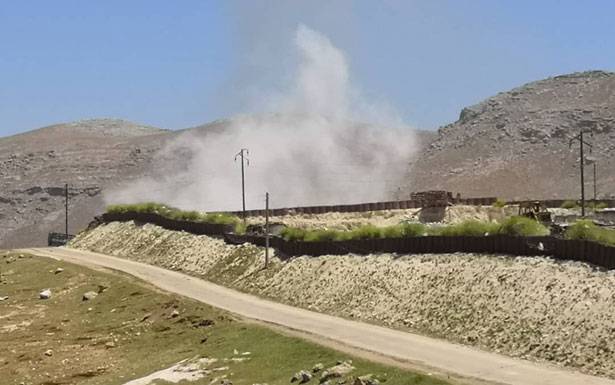 الجيش السوري يقصف نقاط المراقبة التركية في إدلب