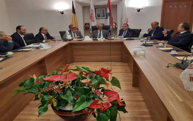 لقاء في غرفة صيدا لتعزيز

التبادل التجاري بين لبنان وبلجيكا