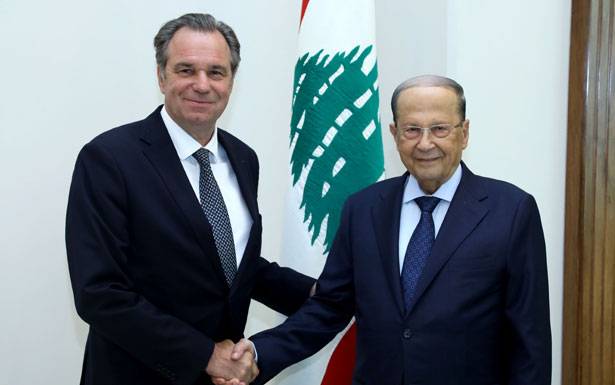 «تعاون طبي وبلدي وأكاديمي مع لبنان»
موسولييه زار رؤساء الجمهوريّة ومجلس النواب والحكومة:
نـقـف الـى جانب لبــنـان لتعزيز الإستقرار فيه