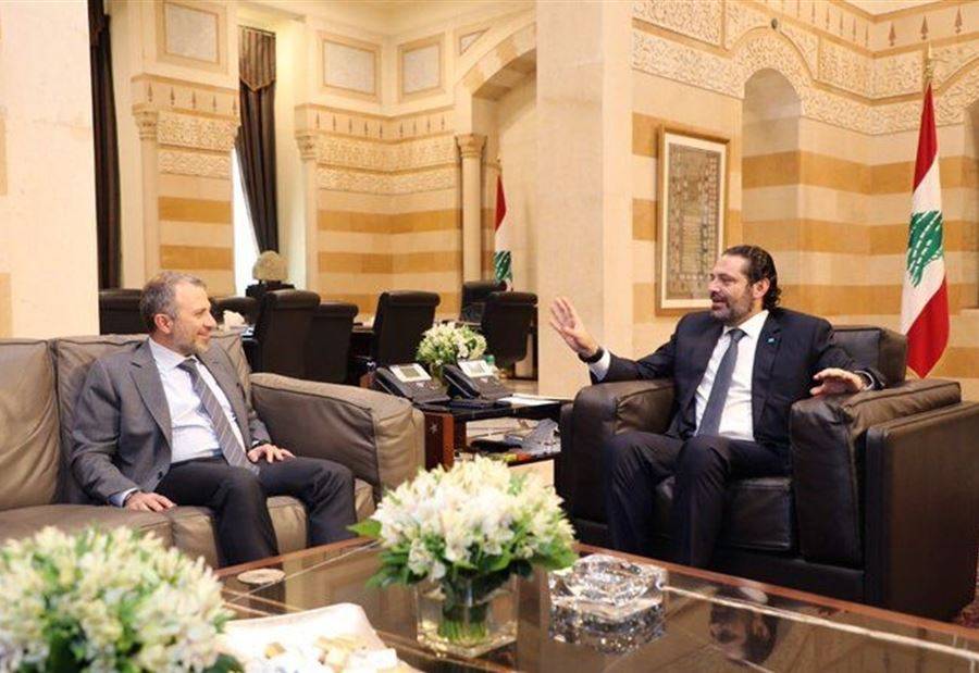 باسيل يلتقي الحريري: لم ينجحوا بافتعال مشكلة