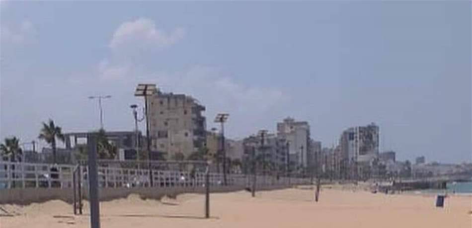 صورة تثير الجدل للشاطئ الشعبي في صيدا!