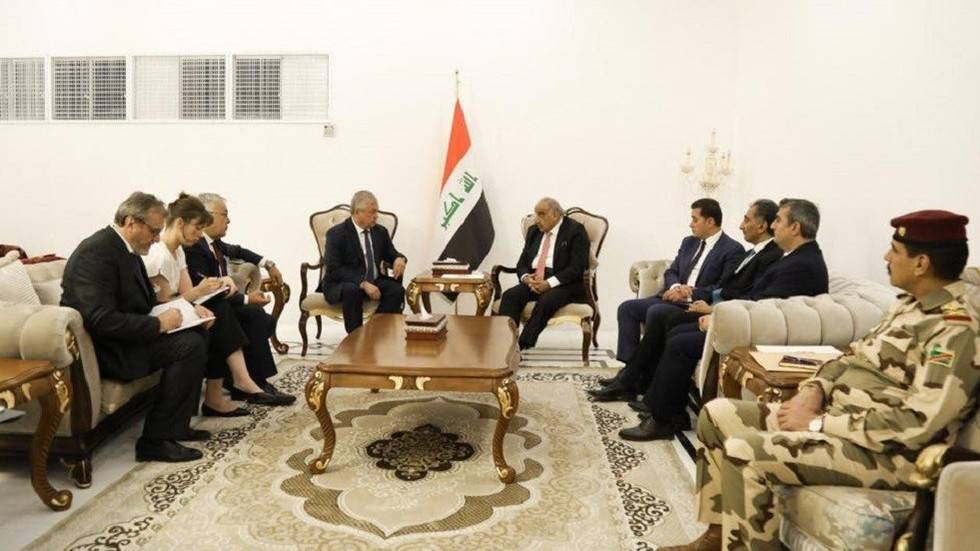 مبعوث بوتين إلى سوريا يبحث مع عبد المهدي مشاركة العراق في مفاوضات أستانا