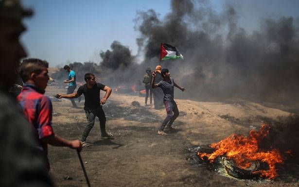 الفلسطينيون استهدفوا قوة اسرائيلية توغلت في غزة