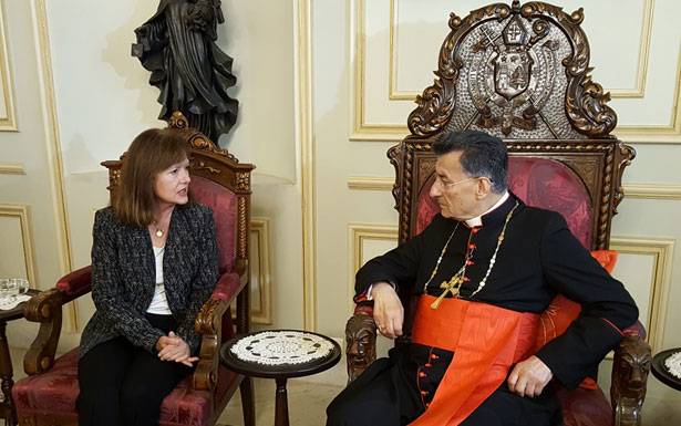 تبادل وريتشارد مواضيع تتعّلق بلبنان والمنطقة

الراعي لـ«جاد» و«اليازا»: لنكـون الصوت الصارخ

للتوعية والمطالبة بتحقيق قوانــيـن تحمـي شبابـنـا