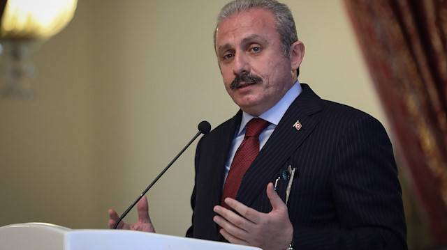 رئيس البرلمان التركي: على الإنسانية النضال بحزم من أجل إرساء السلام في العالم