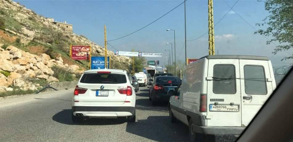 إحذروا المرور في هذا الطريق ليومين