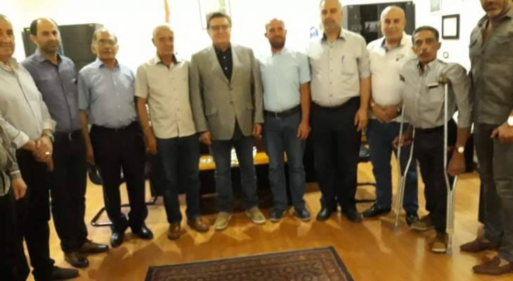 محافظ النبطية اشرف على انتخاب رئيس بلدية زفتا الجديد