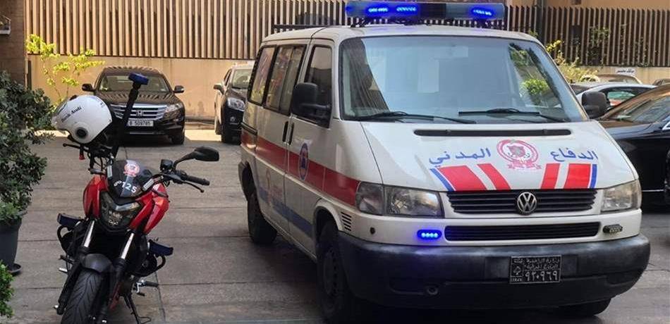 بالصور- تعرّض لوعكة صحية في فردان.. و"Moto Ambulance" ينقذ الموقف!