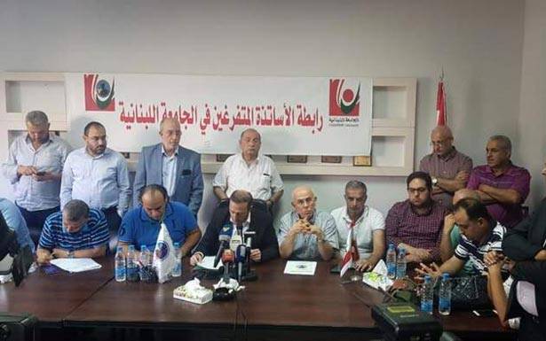 أساتذة «اللبنانيّة» مستمرّون بالاضراب... ولا دروس الاثنين

شهيّب : لتـجاوز الانقســام... والتحلّــي بالـــوعـــــي

ضاهــر : للـــعمل باستقلاليّة والحصول على حقوقــنــا