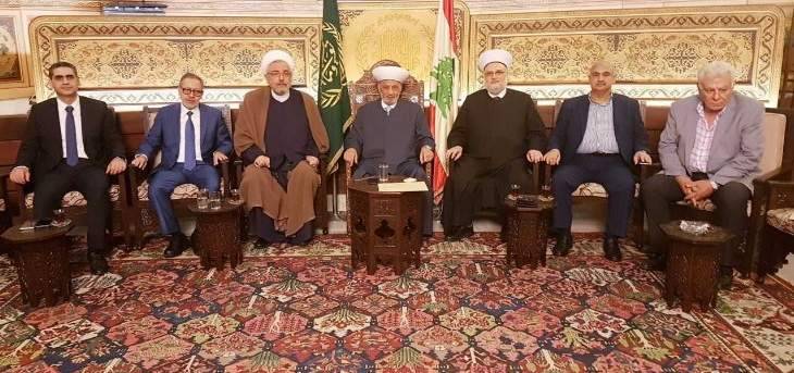 دريان دعا الى تفعيل أداء العمل القضائي في المحاكم الشرعية