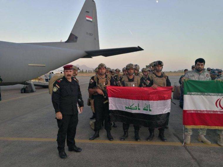 الجيش الإيراني يعلن استعداده لإجراء مناورات مشتركة مع العراق