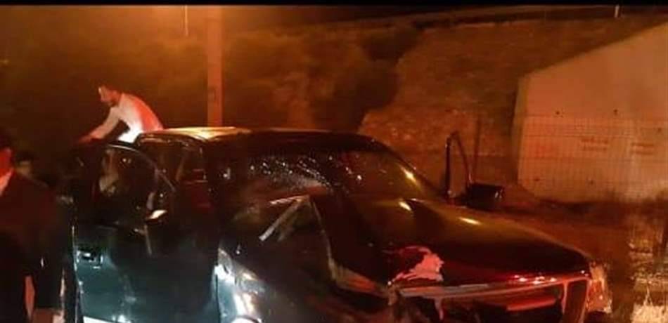 فنان لبناني يتعرض لحادث سير في الأردن.. والعناية الإلهية تنقذه
