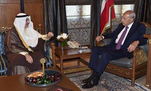الرئيس بري يستقبل السفير الكويتي والوزيرة خير الله الصفدي