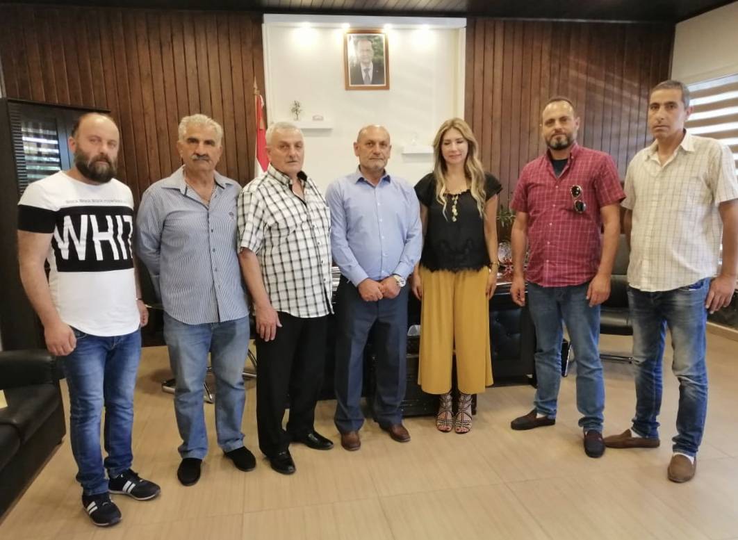 سيمون جرجس رئيسا لبلدية مزرعة التفاح في زغرتا