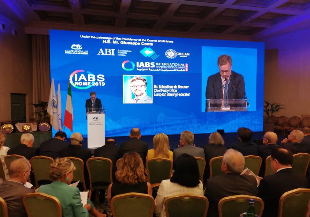 لبنان يشارك في القمة المصرفية العربية الدولية في روما