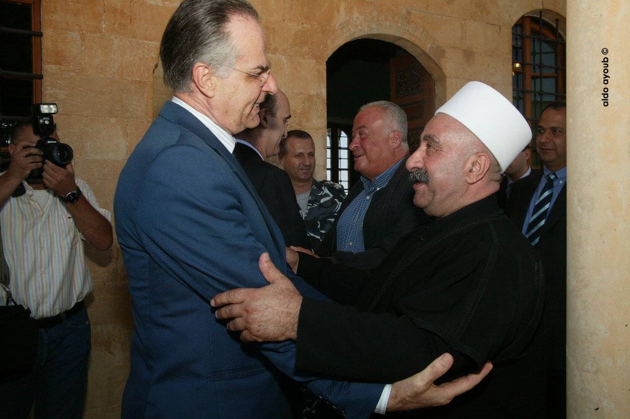 عدوان ينعي الشيخ علي زين الدين