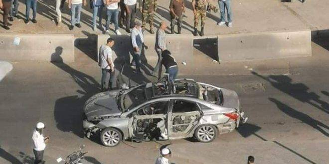 من هي الشخصية السورية التي تم استهدافها بتفجير أوتستراد المزة بدمشق؟