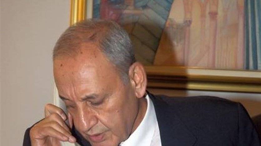 عباس يشكر بري على موقفه الرافض لصفقة القرن