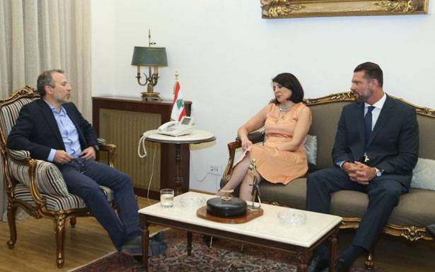 وزيرة أوستراليّة تزور باسيل والحسن