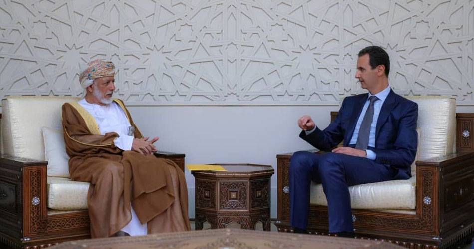 الأسد بحث وبن علوي مساعي استعادة الأمن في المنطقة