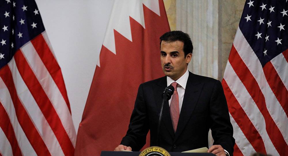 وزير الخارجية الأمريكي وأمير قطر يبحثان التوترات في الخليج
