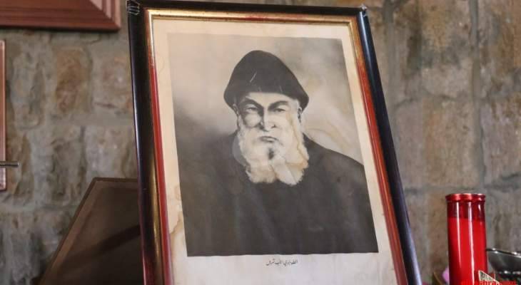 قداس الهي وزياح بذخائر مار شربل في دير مار شربل بدرعون في 21 تموز