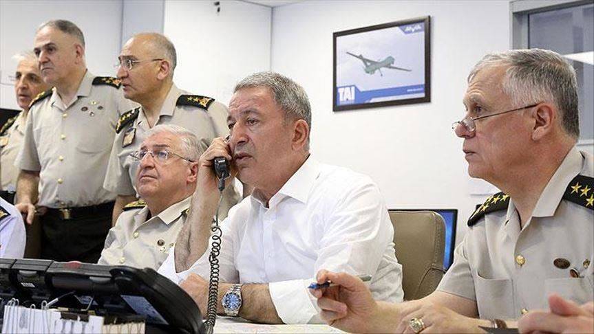 أكار يجري مكالمة هاتفية مع القائم بأعمال وزير الدفاع الأمريكي