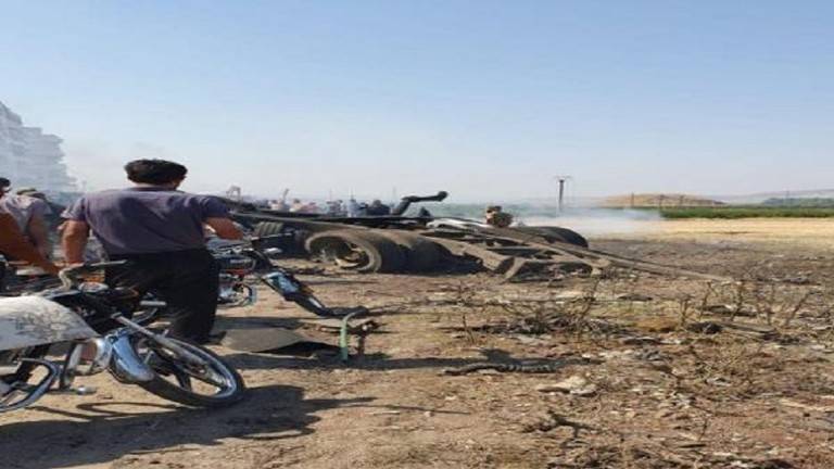 11 قتيلا بانفجارين متزامنين في عفرين