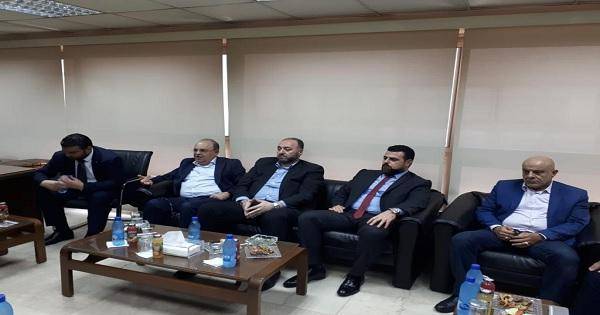 وفد من الديمقراطي يزور المكتب السياسي لحركة أمل